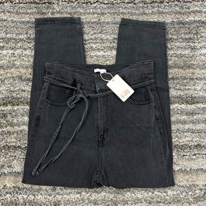 GB High Waist Cropped Straight Leg Jeans Sz 9 Juniors NWT | High Rise Crop Jean-